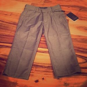 Toddler boys grey dress pants